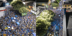 Leia mais sobre o artigo Multidão azulada invade as ruas em um dos maiores Boi de Rua de sua história