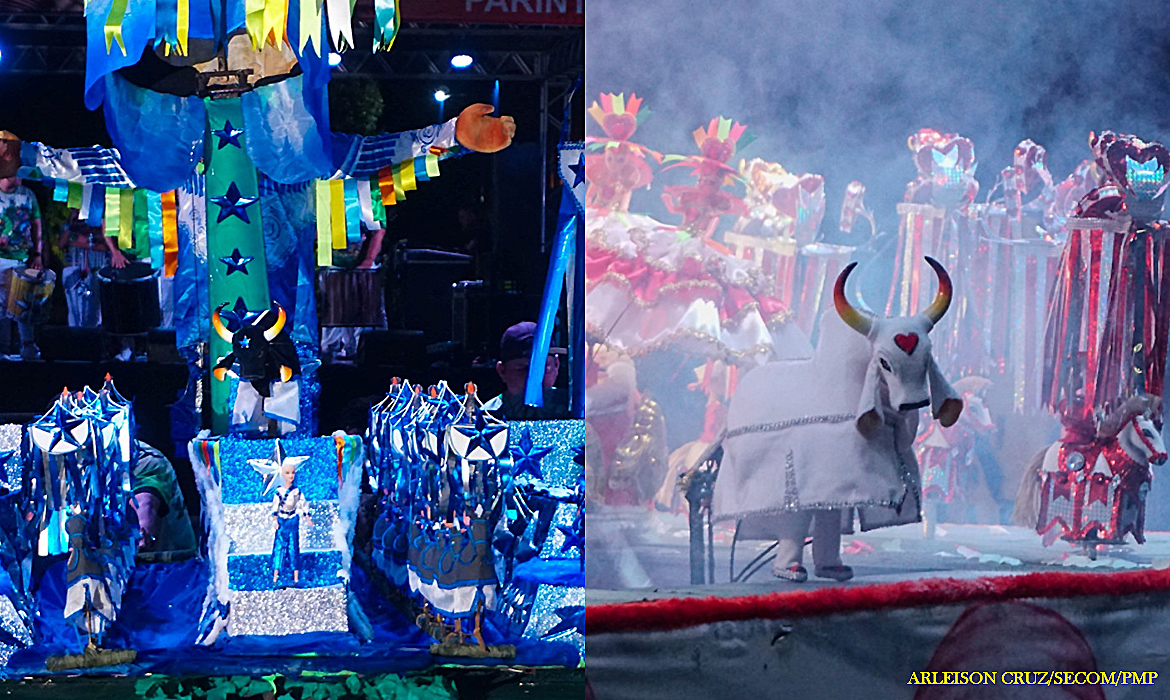 Os Bois em Miniatura Caprichoso e Garantido se preparam para o Festival Folclórico de Parintins em 22 de agosto. O Mini Caprichoso busca o tricampeonato com o tema "Alegria Popular", enquanto o Mini Garantido, com o tema "Marcas Vivas", homenageia grandes nomes da arte parintinense. A Prefeitura de Parintins apoia o evento, que valoriza a tradição e o talento local, impulsionando a cultura e a criatividade das crianças.